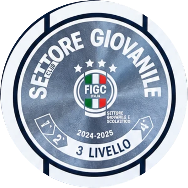 Medaglia FIGC Settore Giovanile Club, 3° livello, stagione 2024-2025