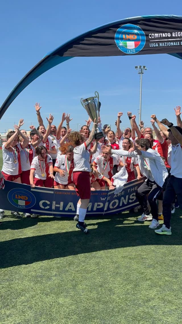 La prima squadra femminile festeggia la Coppa Italia