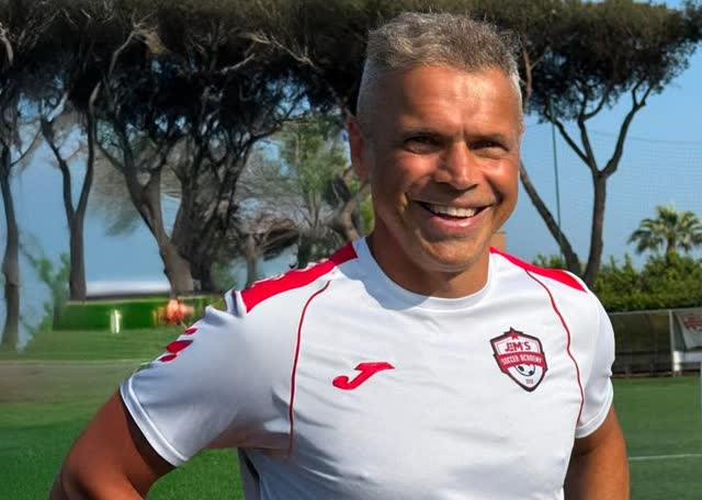 Max Tonetto con la maglia della Jem's